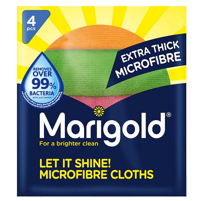 Marigold Let It Shine! Microfibre Cloths