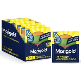Marigold Let It Shine Microfibre Cloths Bundle | 5 packs of 4 Microfibre Cloths